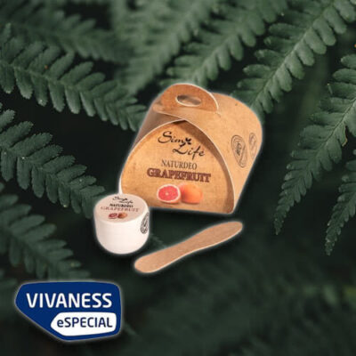 Naturdeo Tasche mit Spatel Grapefruit