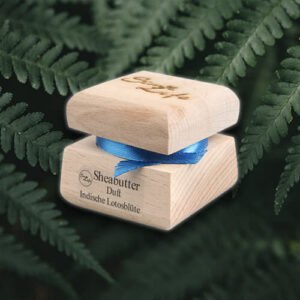 Sheabutter Creme Indische Lotosblüte (Holzverpackung)
