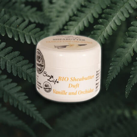 Sheabutter Vanille & Orchidee in Recycling Dose