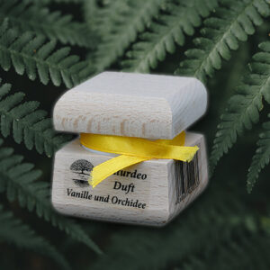 Naturdeo Vanille und Orchidee (Holzverpackung)